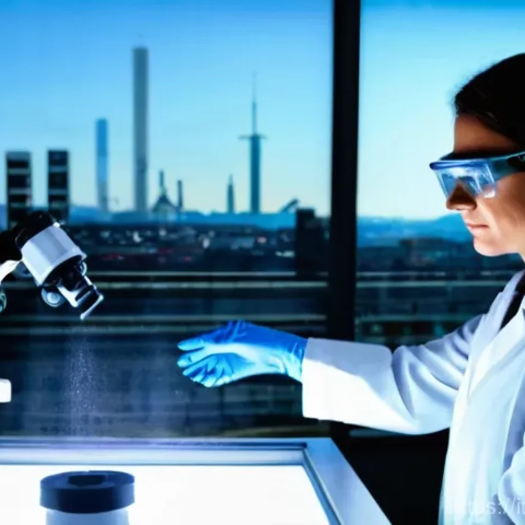 건설재료시험 기술자의 성공적인 경력 설계 - **Prompt Title: The Precision of Quality Control in an Italian Lab**
A focused and skilled mater...