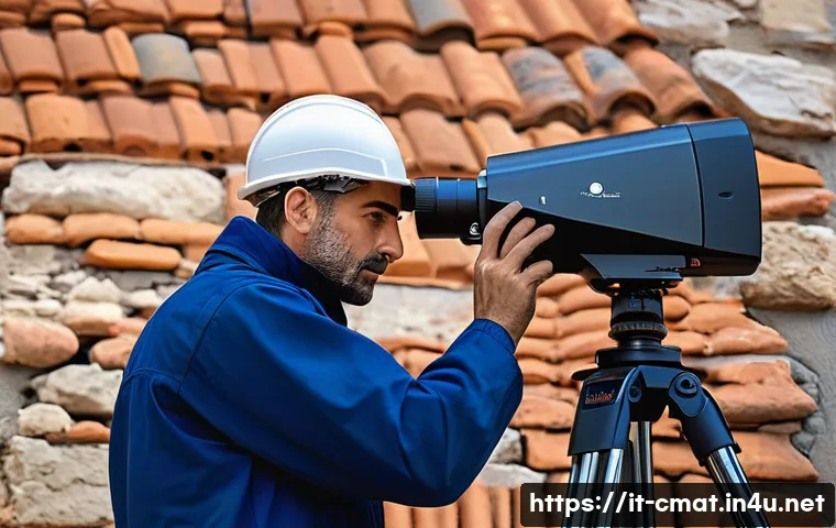 건설재료시험 기술자의 경력 설계 방법 - **Prompt:** A skilled Italian structural engineer, a man in his late 40s with a focused expression, ...